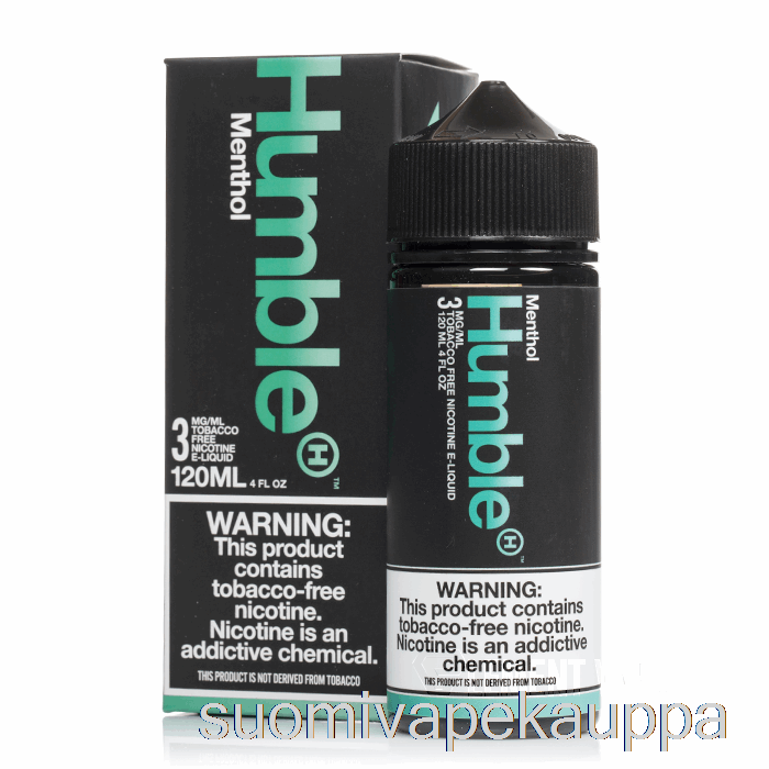 Vape Suomi Menthol - Nöyrä Mehu Co. - 120 Ml 6 Mg